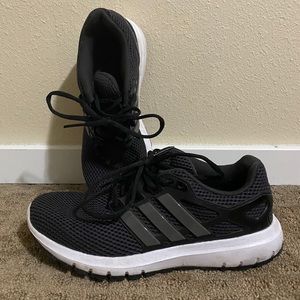 Adidas black sneakers